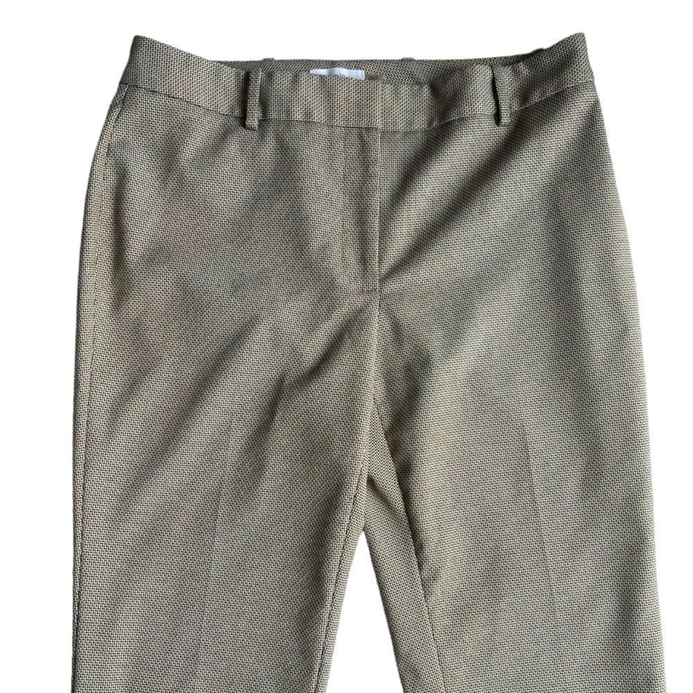Calvin Klein Slim Fit Tan Brown Trousers Slacks sz 8 - Picture 5 of 9